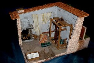 Maqueta em movimento de bat�o